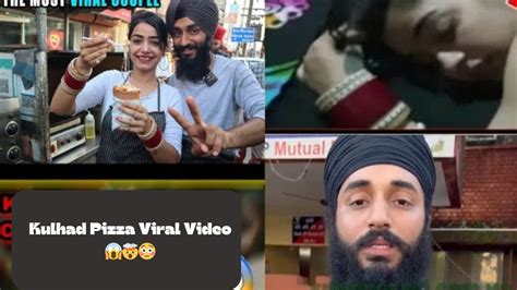 khulad pizza leak video|Kulhad Pizza Video